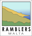 Ramblers' Association of Malta logo